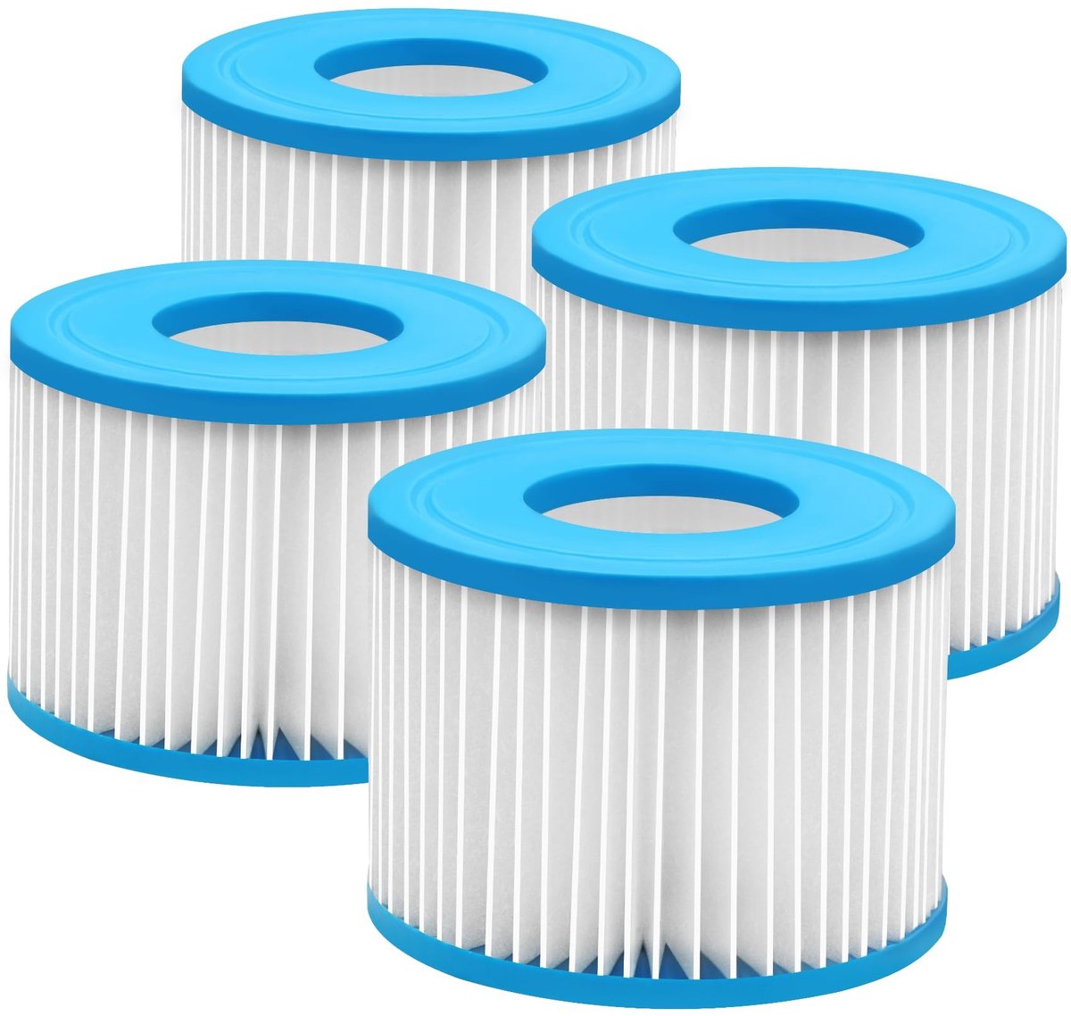 SolidKeus - Filterpatronen VI voor Zwembadfilter, Set van 4