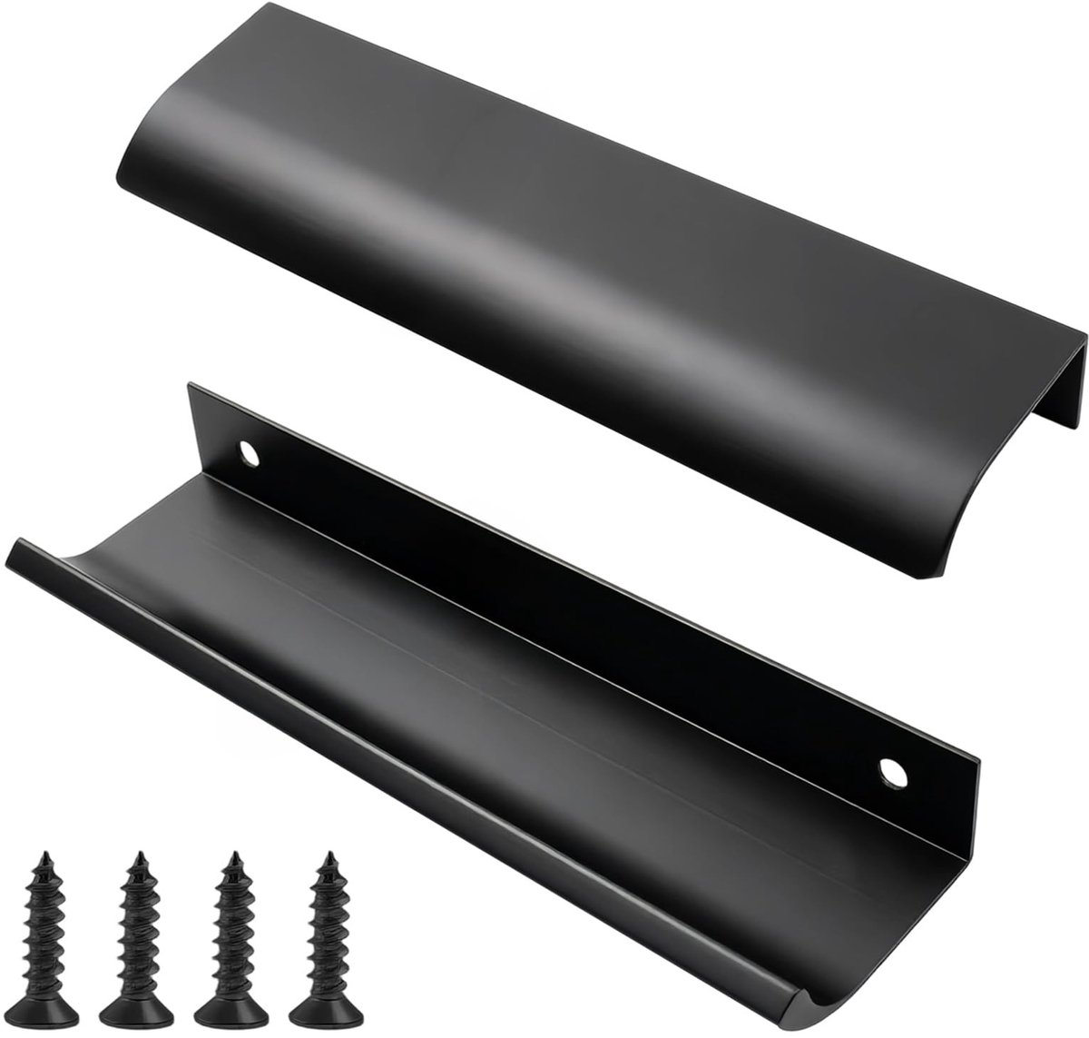 SolidKeus - Set van 2 Kastdeurgrepen van Aluminium