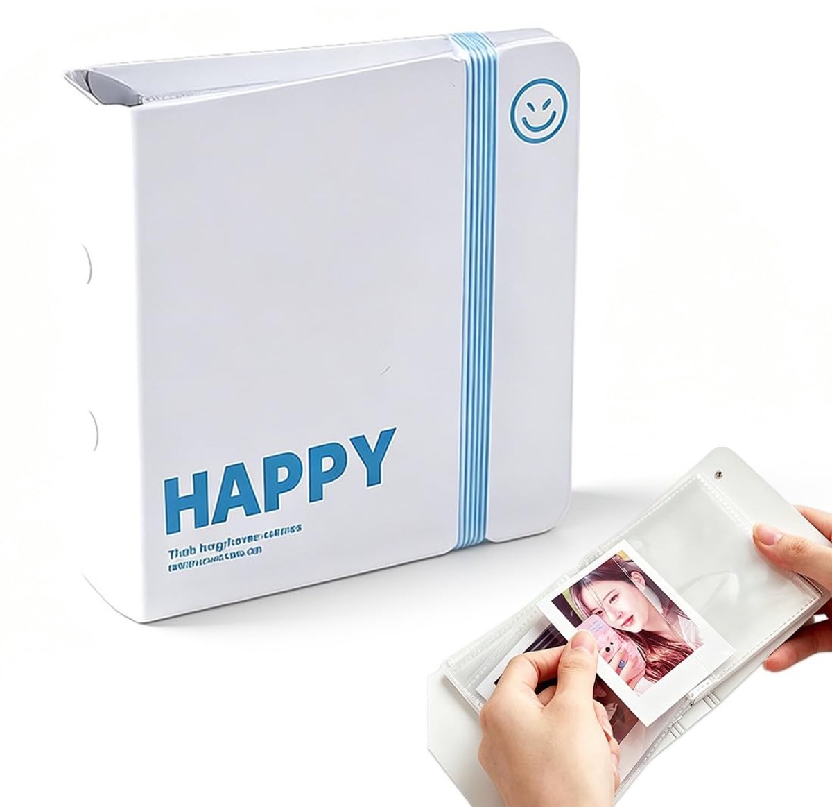 SolidKeus - Mini Fotoalbum met 20 Vakken voor 5 x 7,6 cm Films