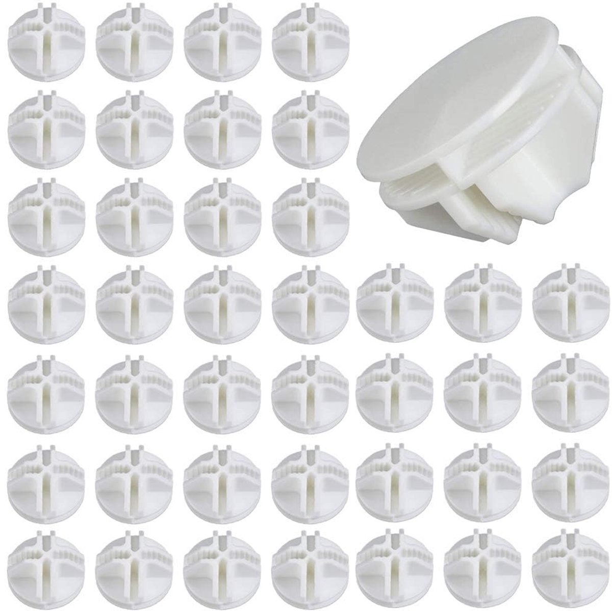 SolidKeus - Set van 40 Plastic Verbindingen voor DIY Plankensysteem
