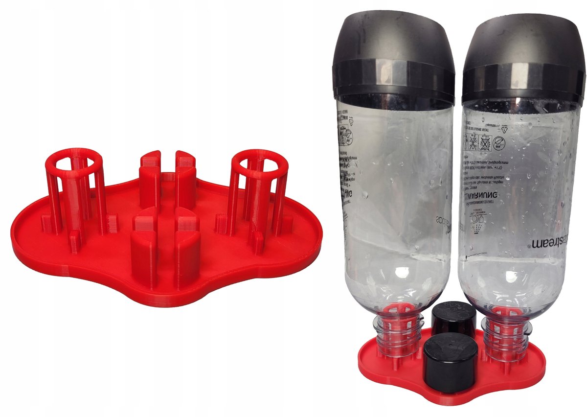 SodaStream Flessenhouder & Hoezen - 2 Flessen
