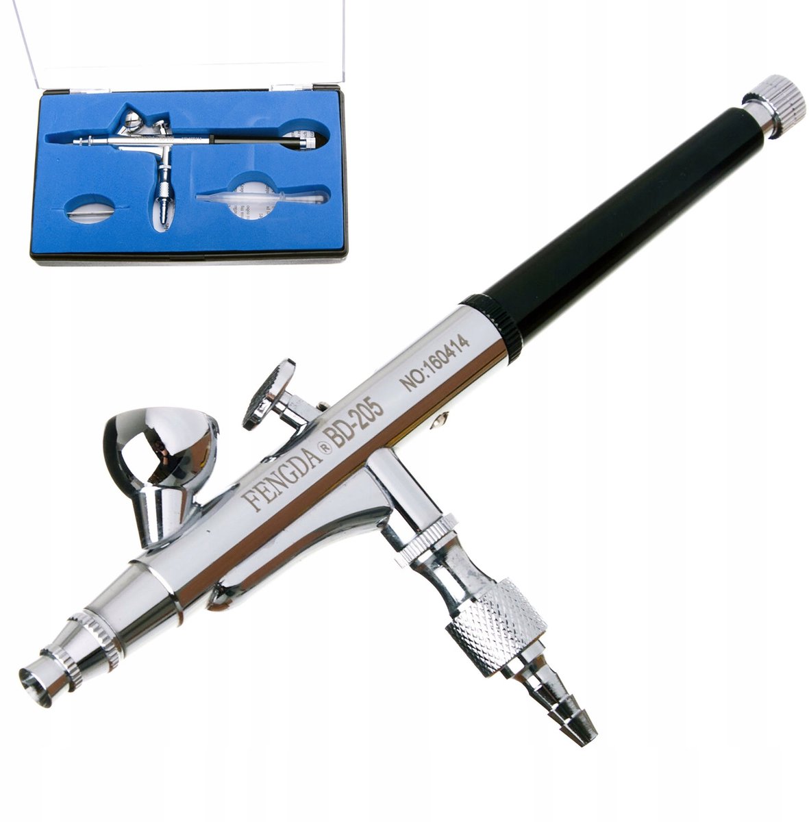 Markless Precision Airbrush met 0,3 mm mondstuk en reservoir