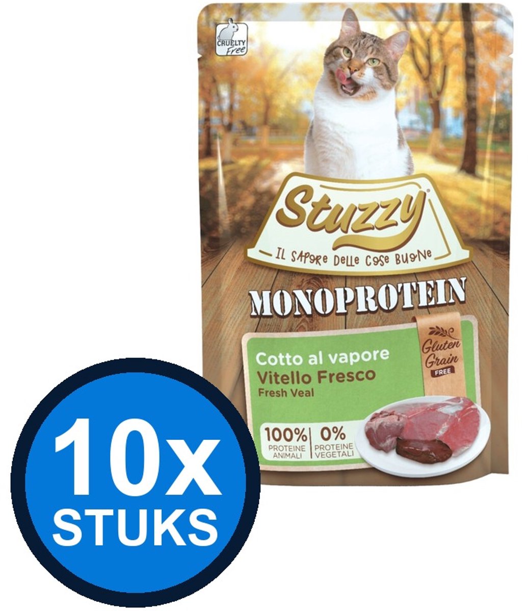 Stuzzy Stuzzy Kat Monoprotein kalf 85gr