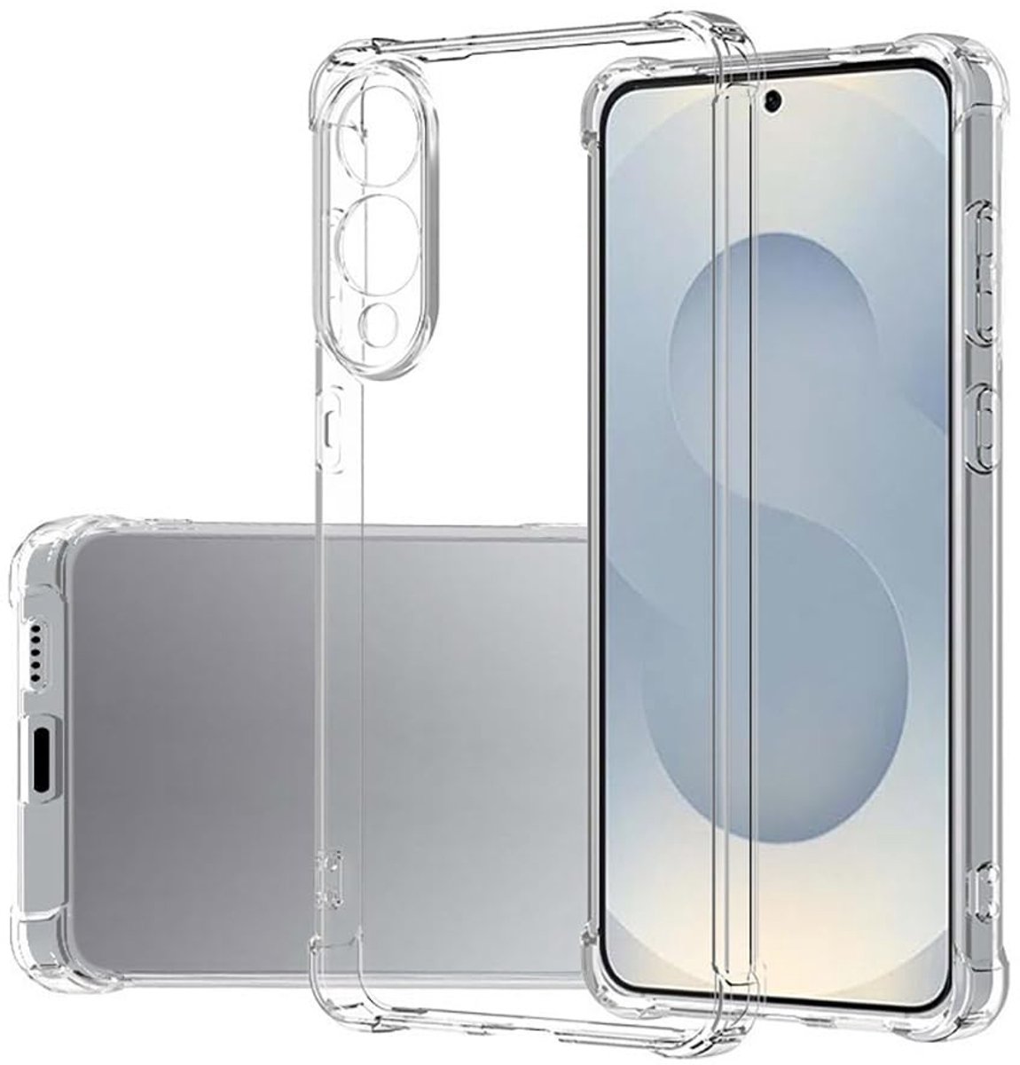 SolidKeus - Ultra Dunne Flexibele TPU Hoes voor Smartphone met Anti-Kras Functie