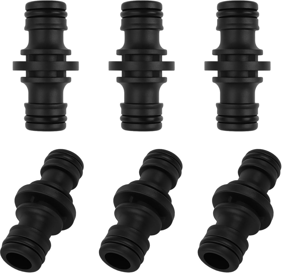 SolidKeus - Set van 6 Tuinslang Koppelingen 1/2 Inch