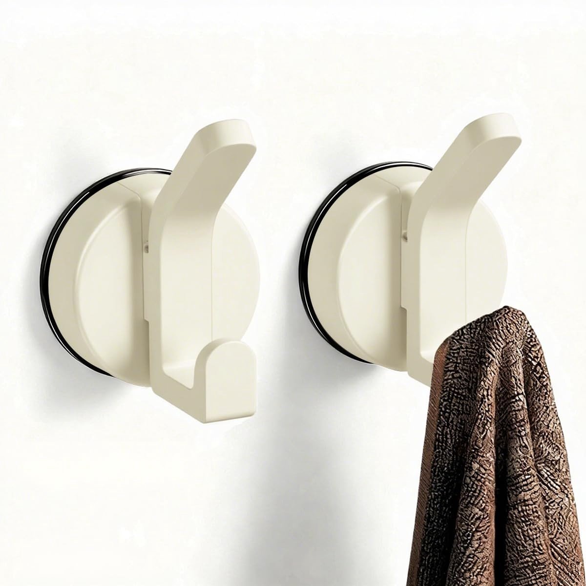 SolidKeus - Set van 2 Zuignappen Haken voor Badkamer