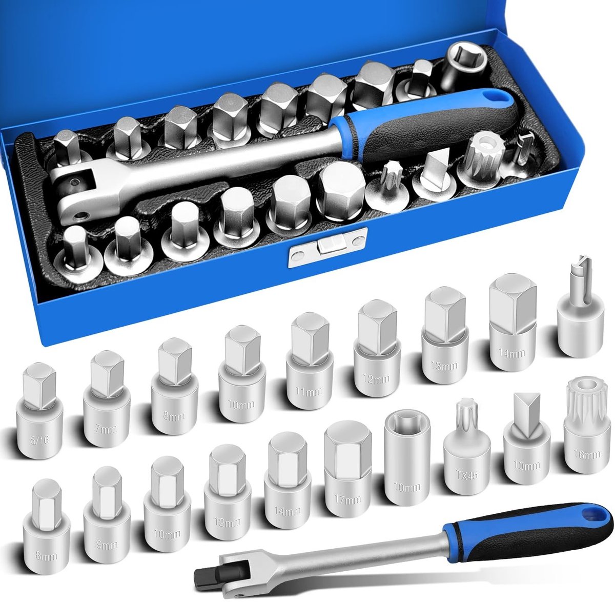 SolidKeus - Olieaftappingssleutelset voor Auto-reparaties