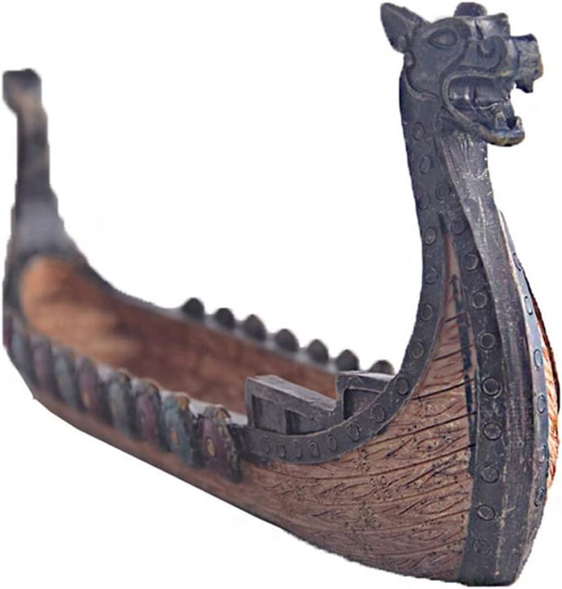 Retro Viking Schip Wierookhouder - Unieke Decoratie voor Thuis, Vintage Schepen Ornamenten, Exquisite Wierookaccessoires