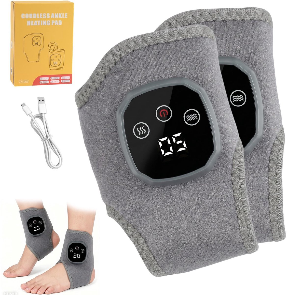 SolidKeus - Voetmassageapparaat voor Pijnverlichting en Ontspanning