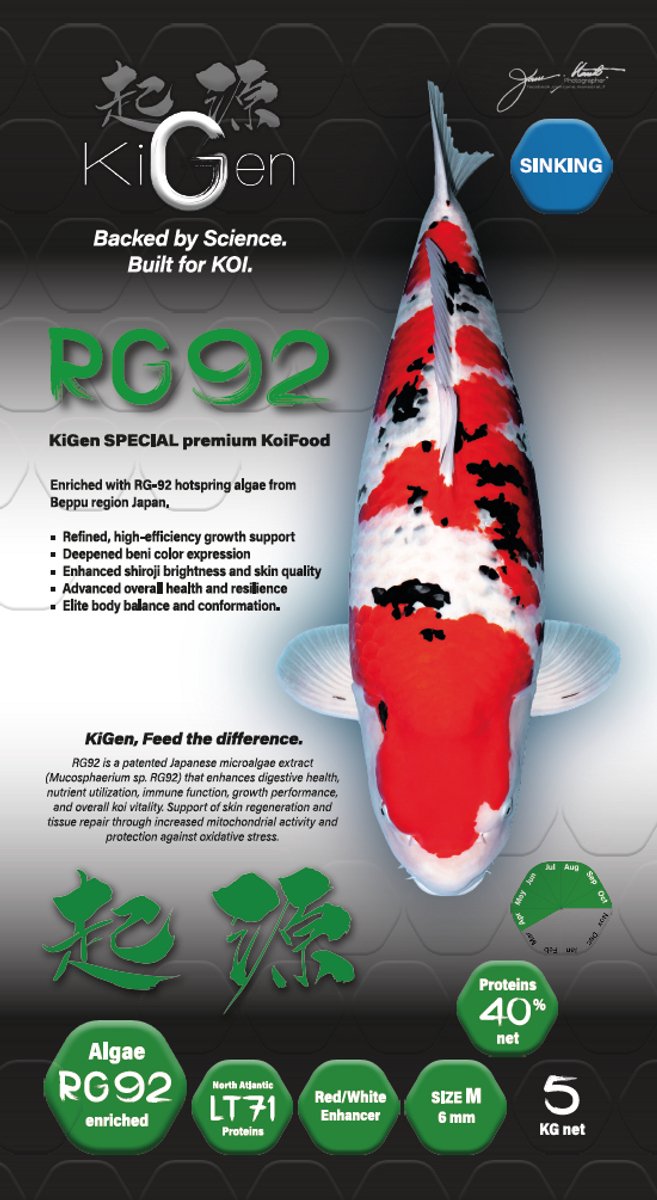KiGen Koivoer RG92 6mm 5 Kg Sinking