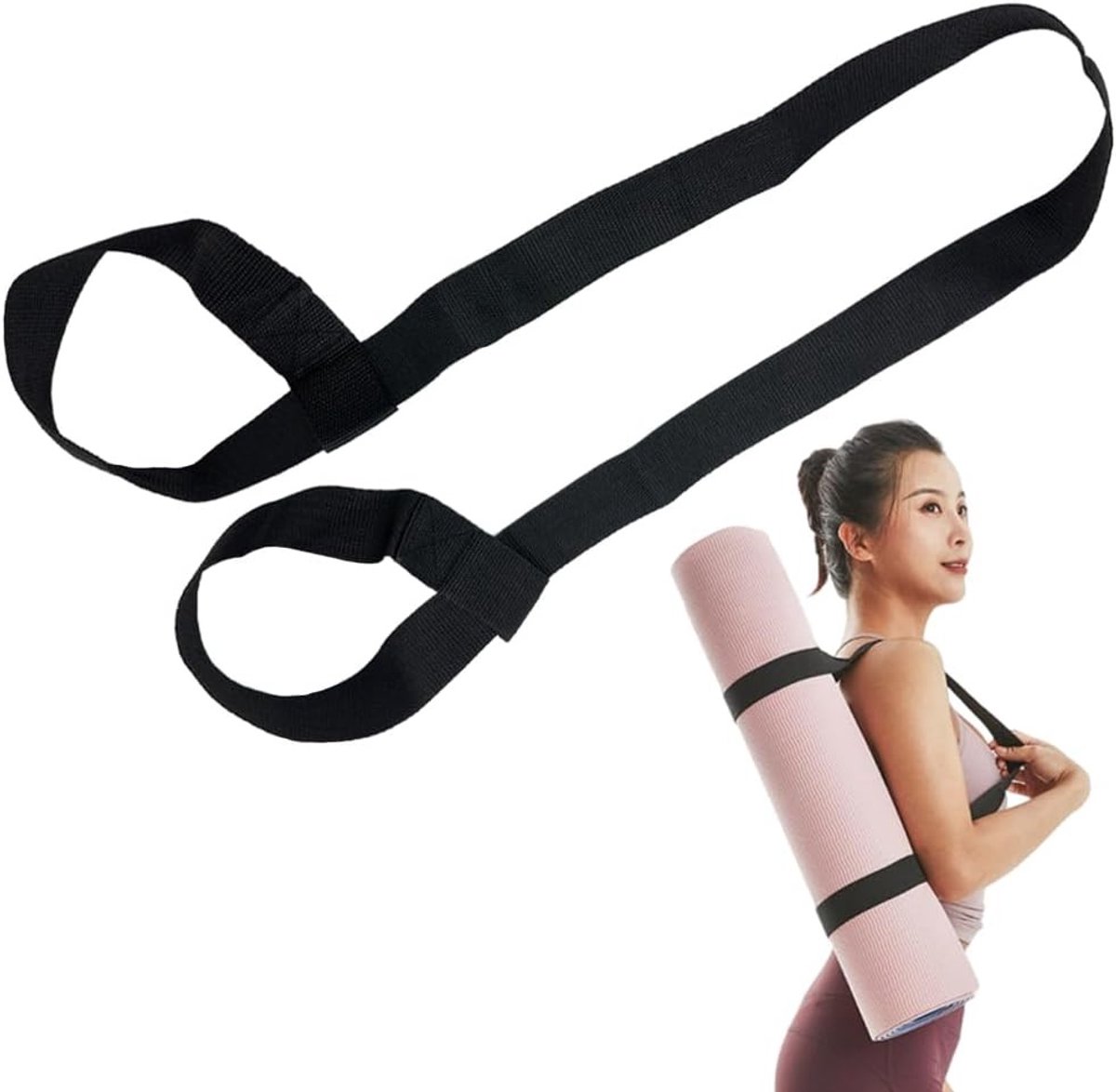 Verstelbare Draagriem voor Yogamat - Comfortabele en Duurzame Sling voor Alle Matgroottes