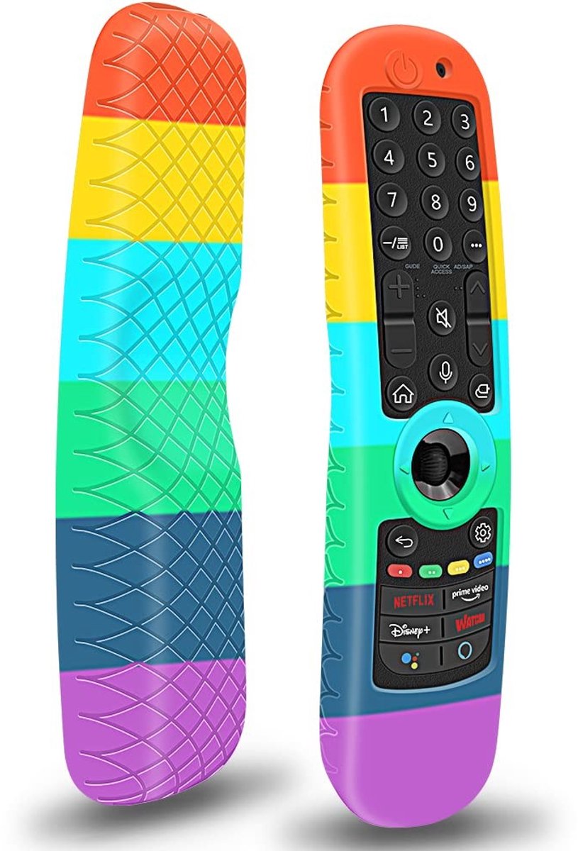SolidKeus - Antislip Siliconen Hoes voor LG Afstandsbediening