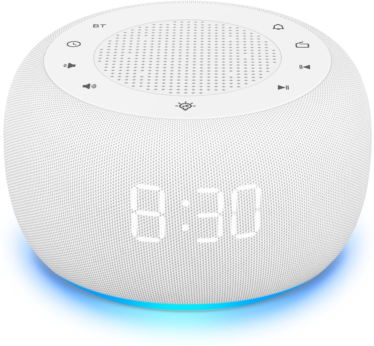 SolidKeus - Radiowekker met Bluetooth en Nachtlampje