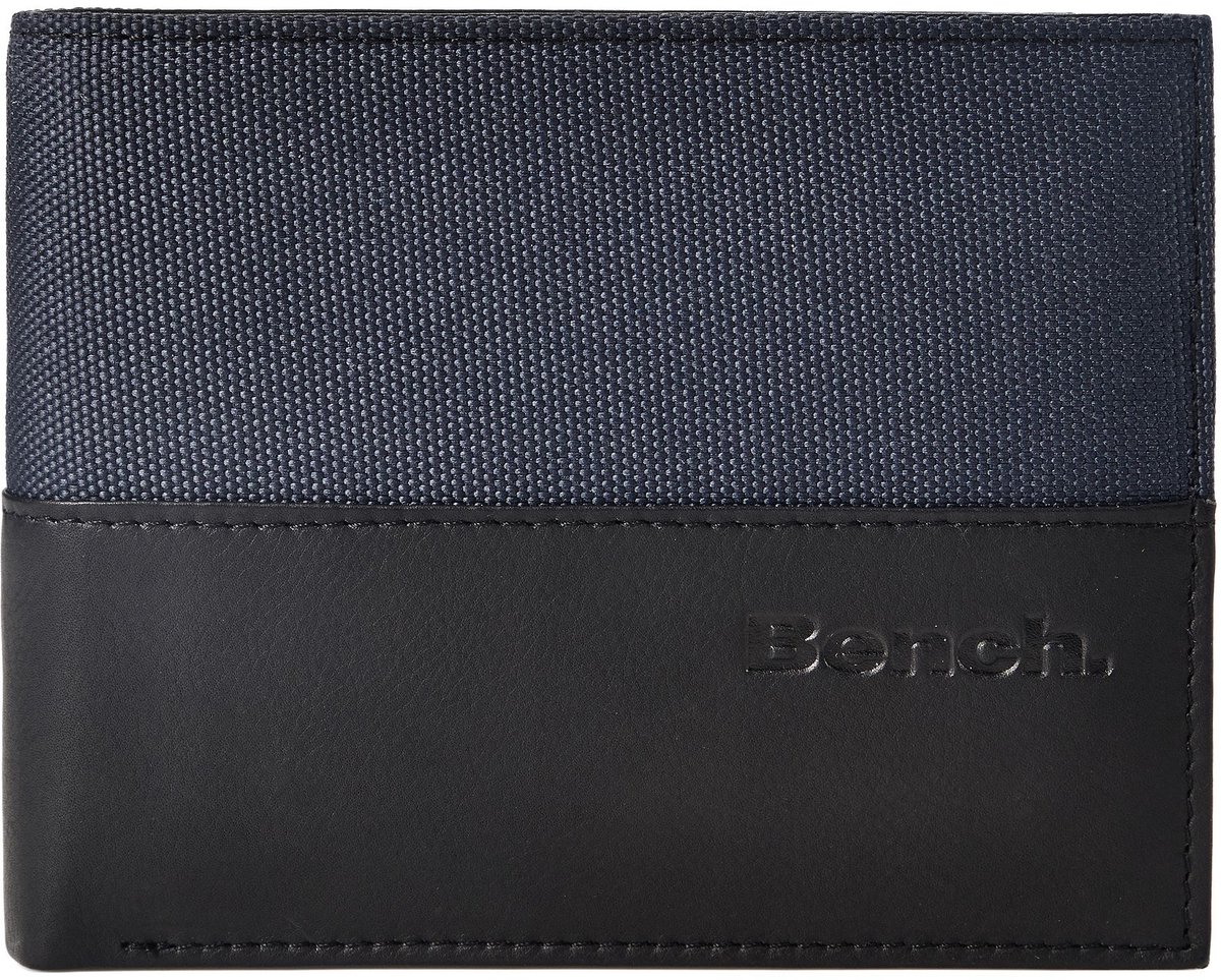 Bench Portemonnee 11.5 cm - Jongens - Horizontaal - dunkelblau