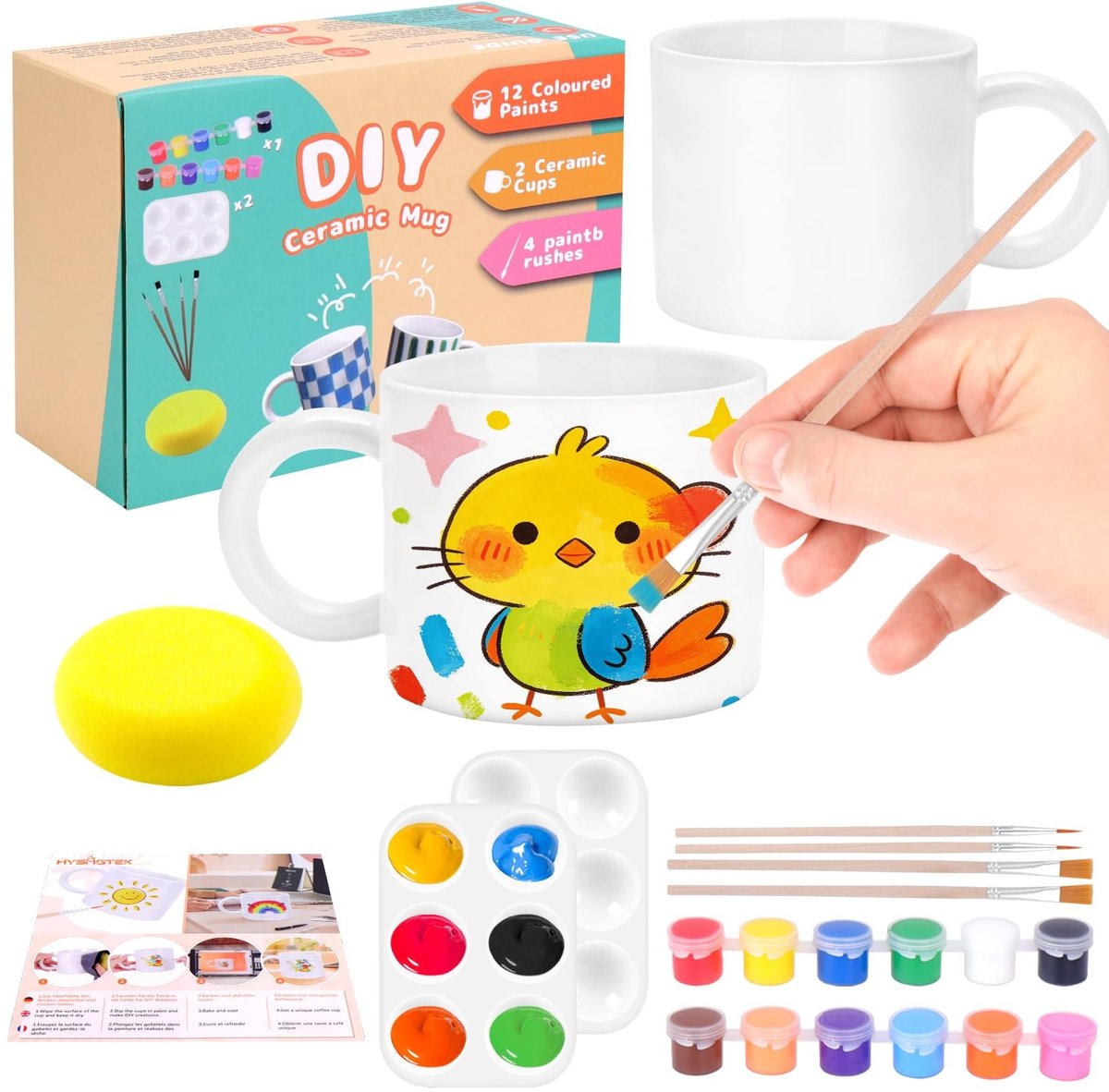 Omgoods - Keramiek Schilderen Set voor Creatieve Projecten