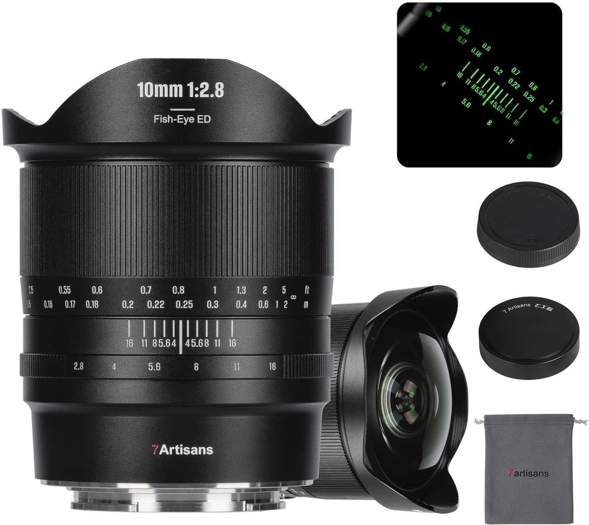 SolidKeus - 10mm F2.8 II Ultra Wide Angle Lens voor Canon RF Mount