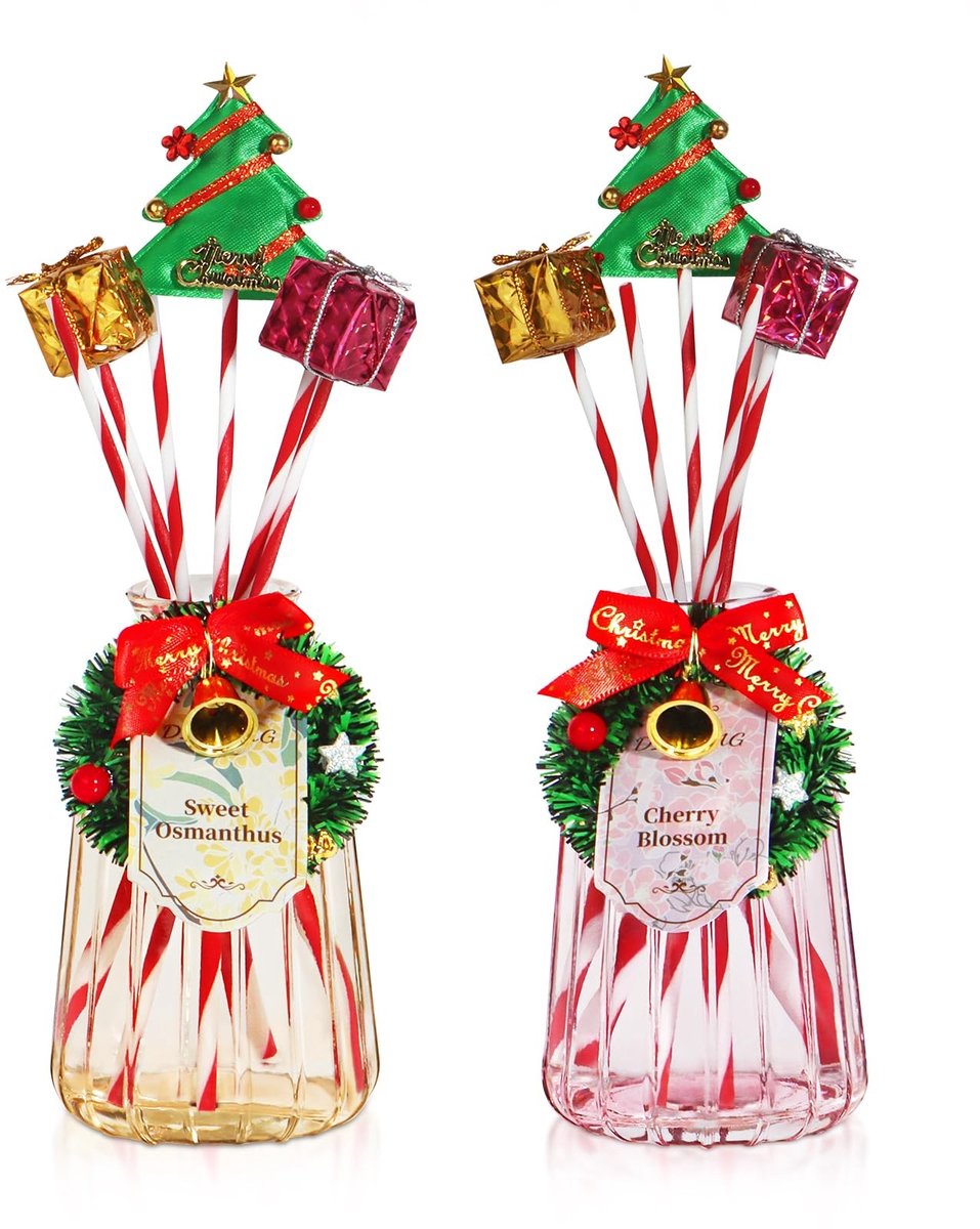 Omgoods - Geurdiffuser Kersenbloesem en Osmanthus met 12 Sticks 360ml