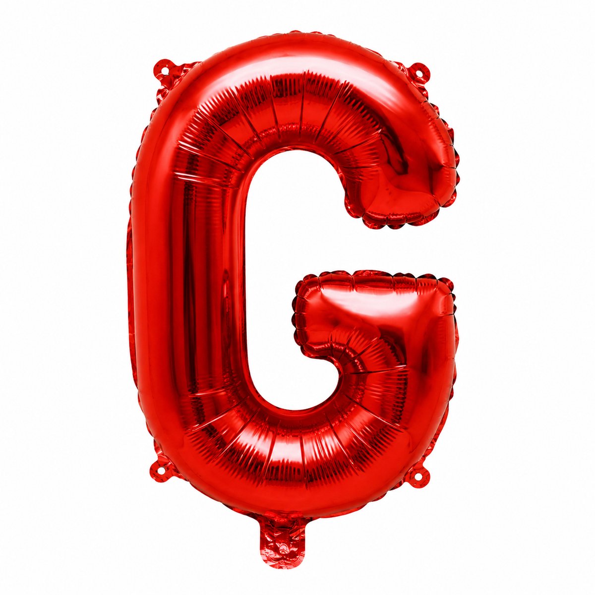 Fienosa Letterballon G Rood – 40 cm – Folieballon Letter G – Verjaardag Versiering – Feestdecoratie
