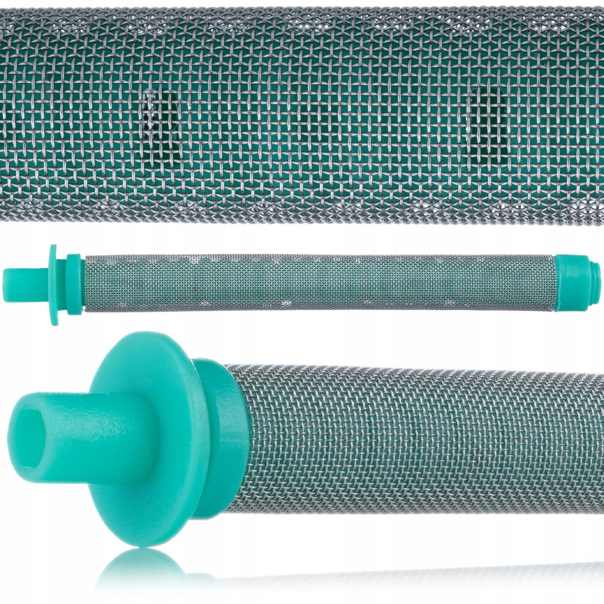 Rosfix Vingerfilter Spuitpistool - 50 Mesh met Flens - Metaal - 100 Mm X 10,8 Mm
