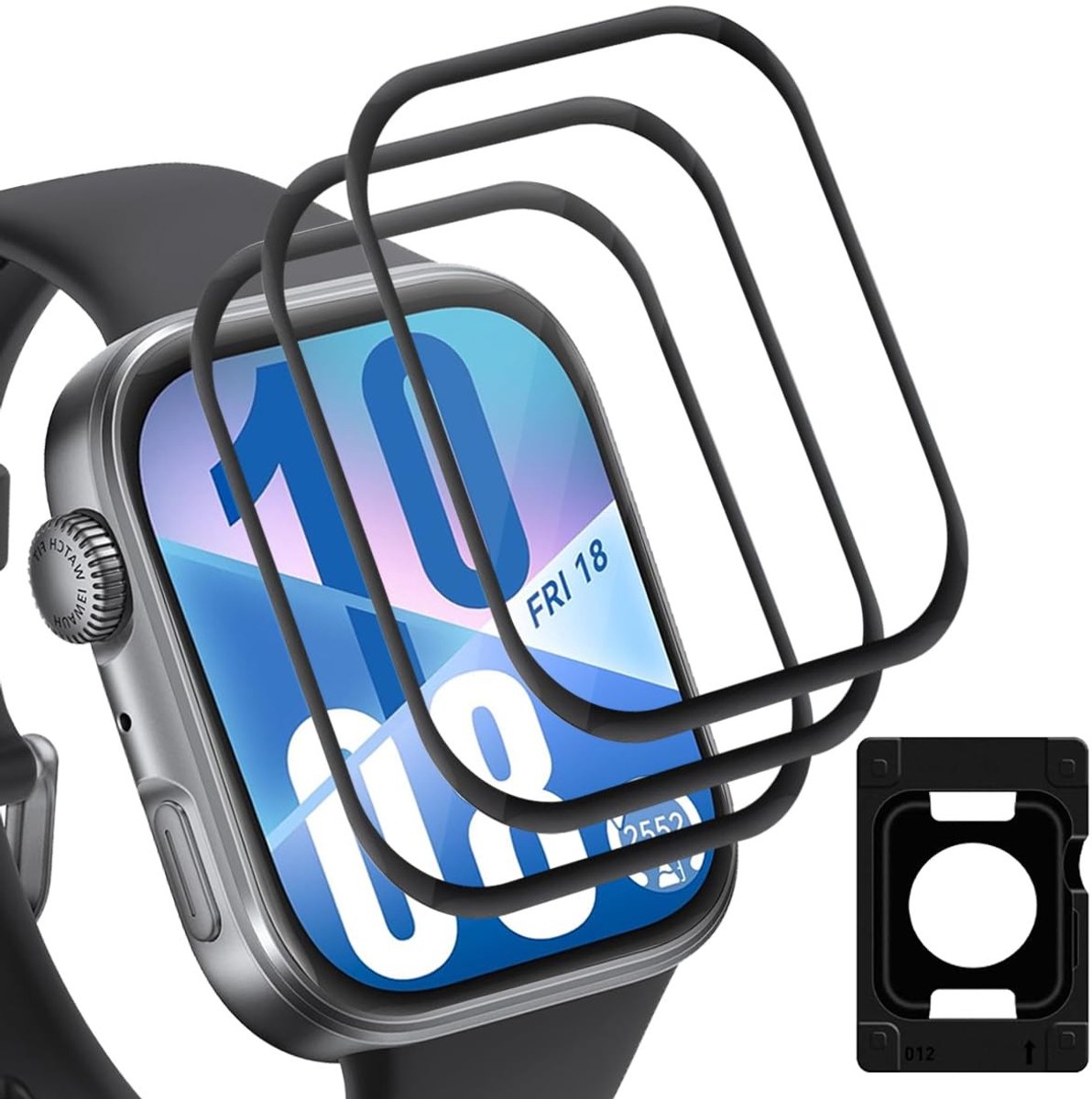 Omgoods - Screen Protector Set voor Smartwatch met Extra Bescherming
