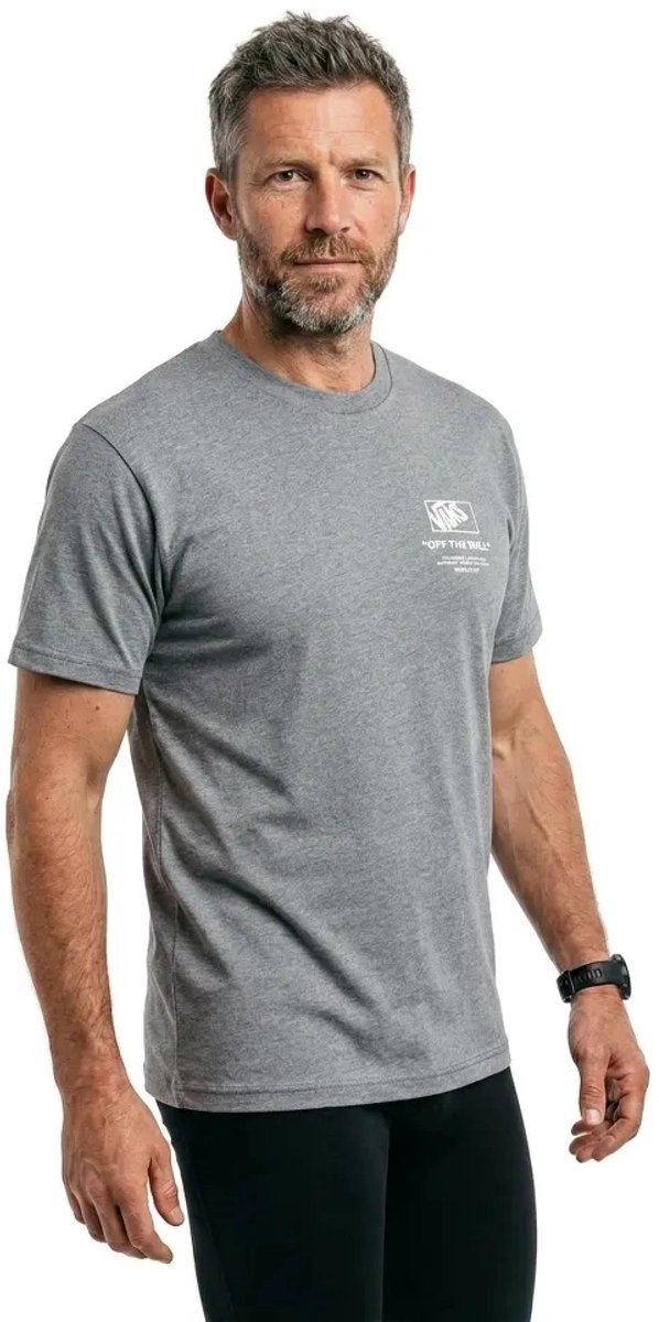 Vans Stacked Hi T-shirt Met Korte Mouwen L Man Atheltic Heather