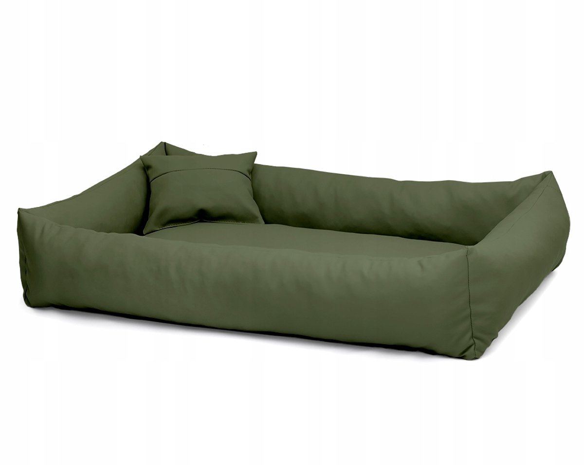 Luxe Hondenmand Elmo Eco-leer 70x50cm - Zacht & Makkelijk Schoon te Maken