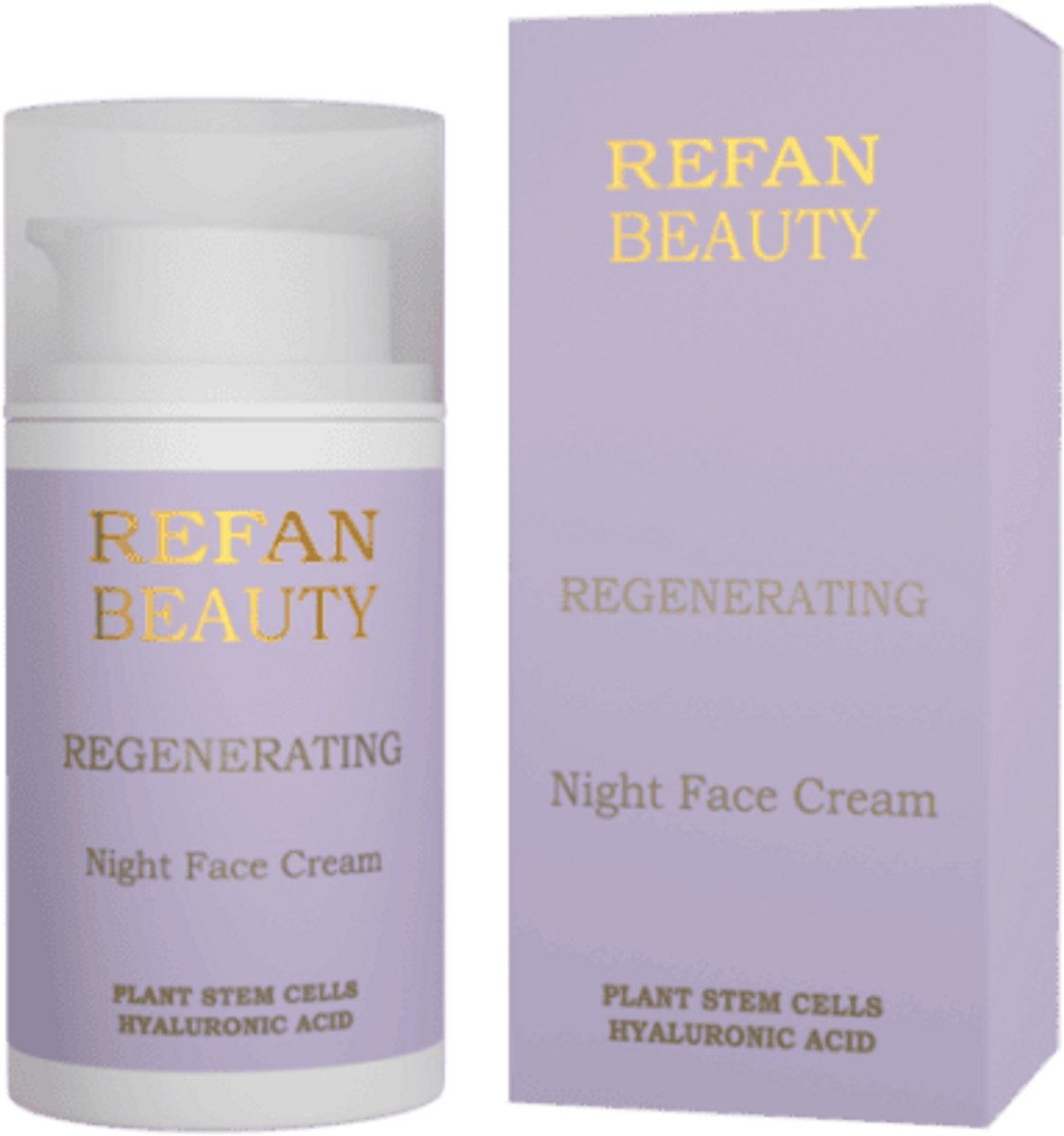 Redenerende gezicht nacht creme met Gardenia stem cellen en hyaluron - squalaan - verjongt 50ml