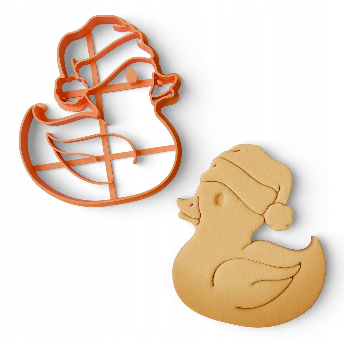 Premium Koekjesvorm Kerst Eend - 9 cm