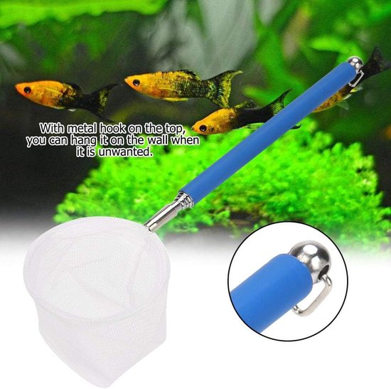 Mini-hengel, verstelbaar, voor aquaria, 20-57,5 cm, uitbreidbaar, blauw van MINI — afbeelding 4