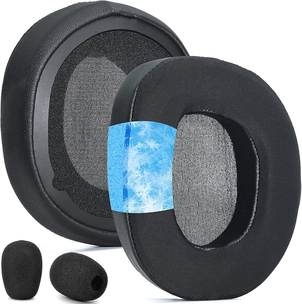 Oorkussens en Microfoon Foam defean Vervangende Oorkussens Compatibel met Turtle Beach Stealth 600 Gen 2/600 Gen2 USB/600 Gen 2 MAX/600 Gen3 (600XB) Draadloze Headset