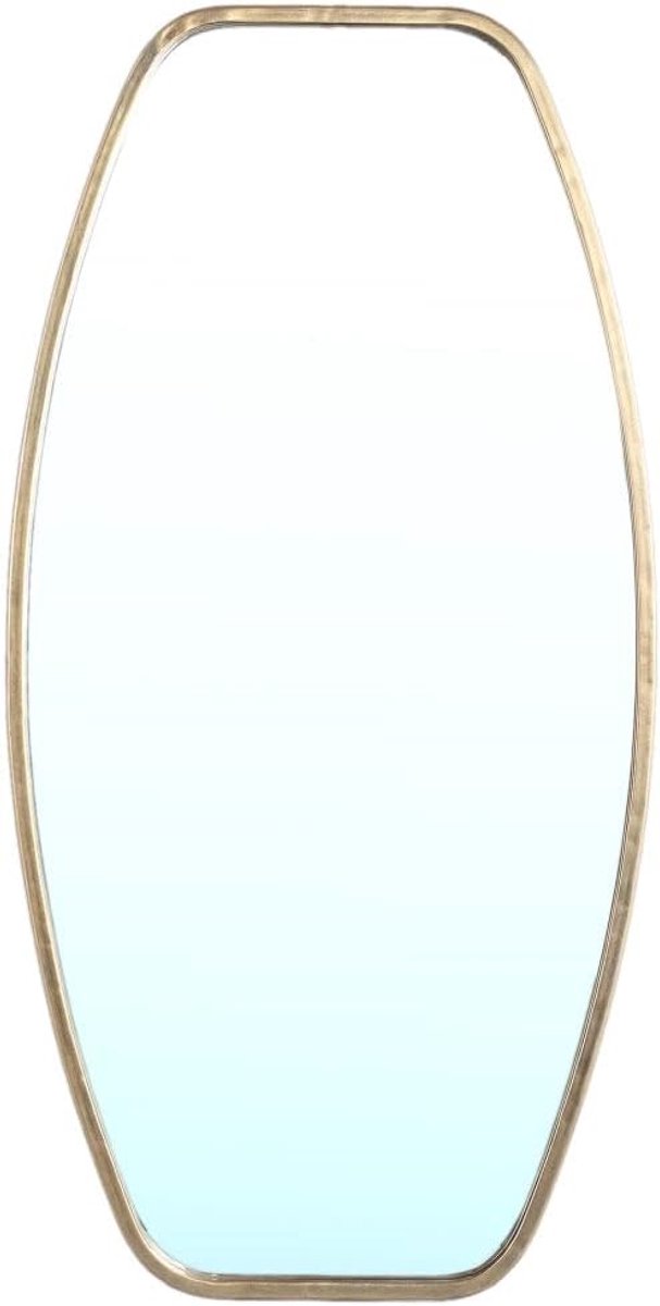Linox Spiegel - 50 x 3 x 100 cm - Ijzer - Goud