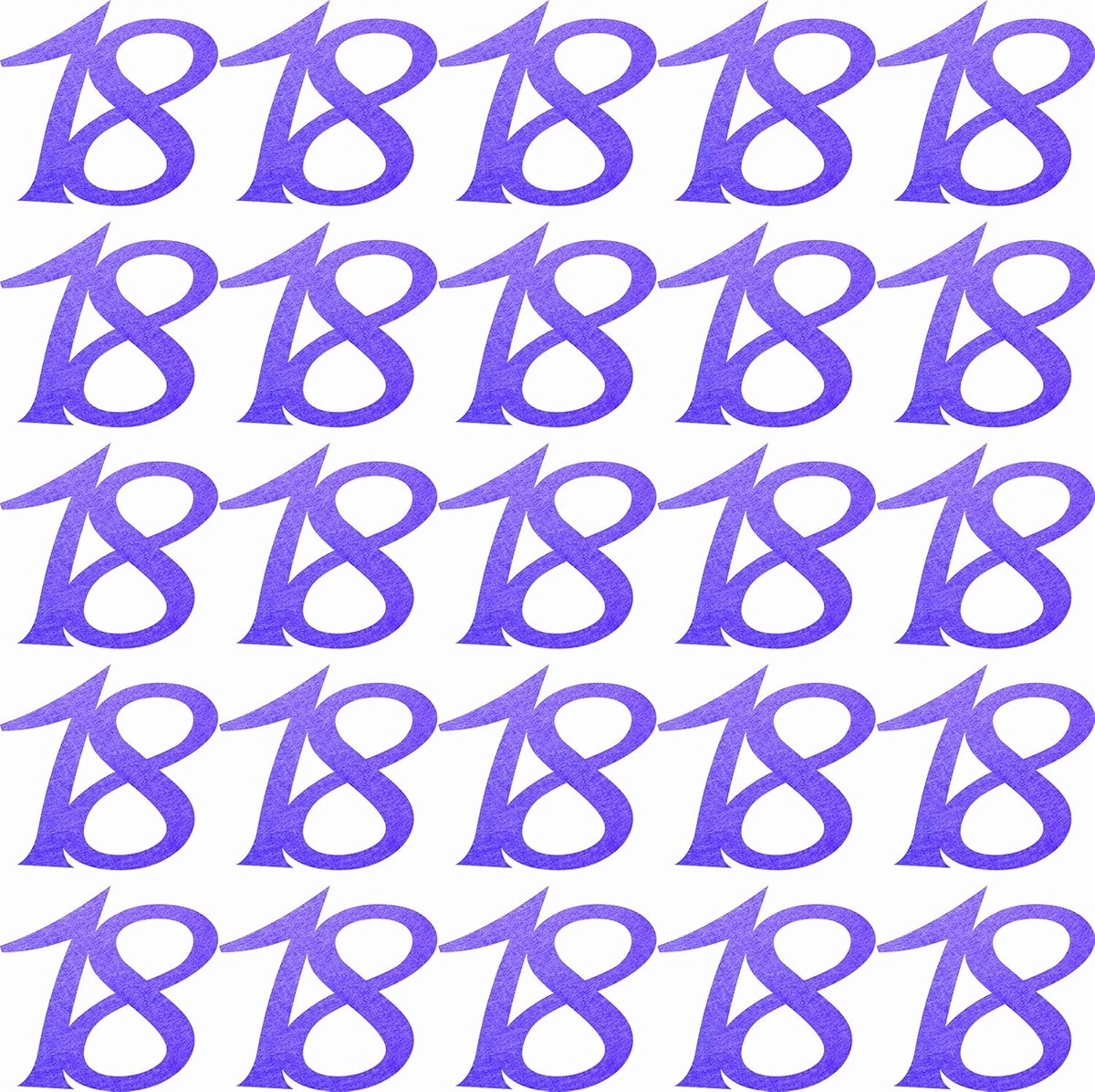Knutsel-News strooidecoratie, Fliz, paars, 18 x 12 x 3 cm, 25 stuks