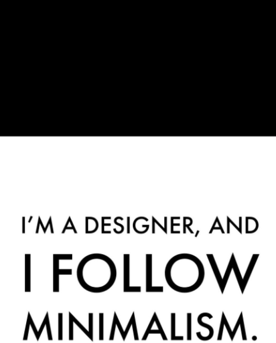 A designer, and I follow Minimalism.: 5mm & 10mm Graph Paper Notebook for Designers | 100 Pages | 6"x9" | Designer Square Grid Graph Journal & Sketchbook