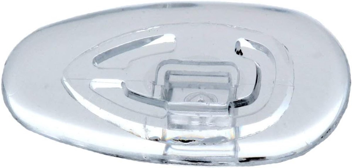 2 paar (4 stuks) neuspads / brillenpads - siliconen kliksysteem, verschillende maten (druppels 17mm)