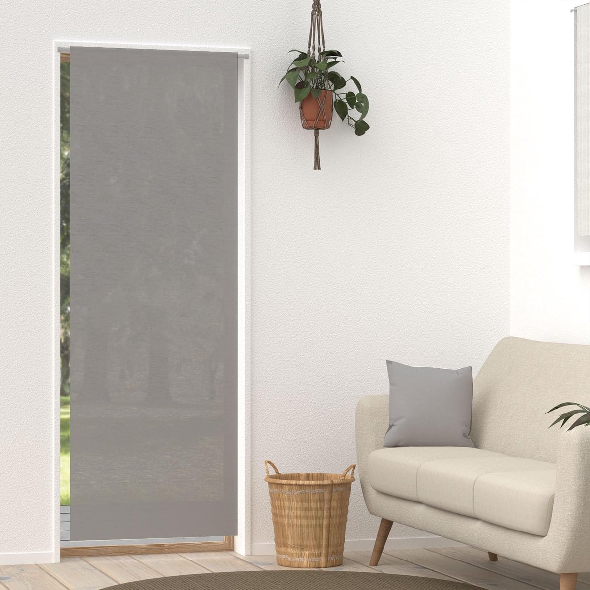 D'Ocre Voiles, Grijs, 70 x 200 cm