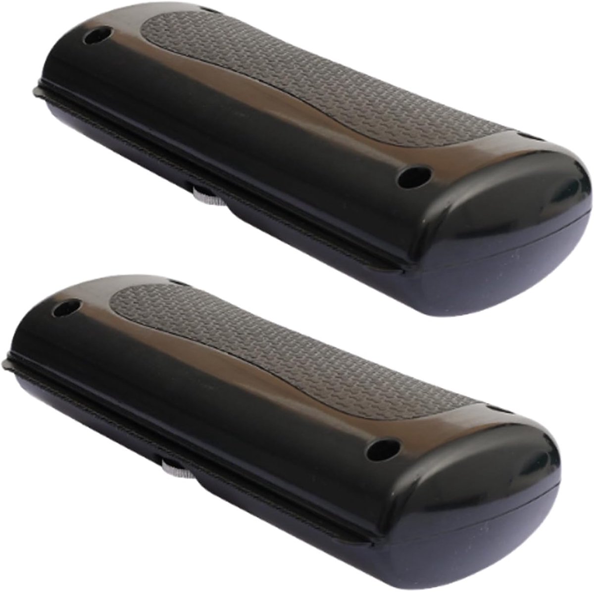 2 stuks hondenborstel, lang haar, hondenborstel, hondenborstel, lang haar, kattenborstel, kardator voor honden, kattenborstel, huisdiervriendelijk (zwart)
