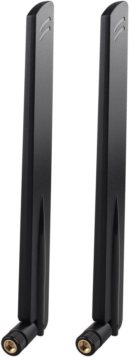 2 Stuks 4G LTE Antenne SMA Mannelijke Antenne 10dBi Compatibel met Vodafone EE O2 Drie Huawei Netgear ZTE 4G LTE Router Gateway Modem Router Gateway Trail Camera