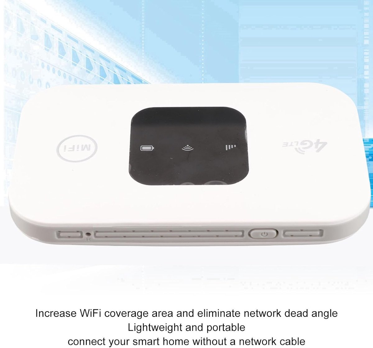 Mobile 4G, 150 Mbps 4G LTE Mobile Hotspot High Spee Spee Wireless Hotspot Router Pocket Router Mobiele Router SIM Kaartsleuven 2100mAh Wi FI