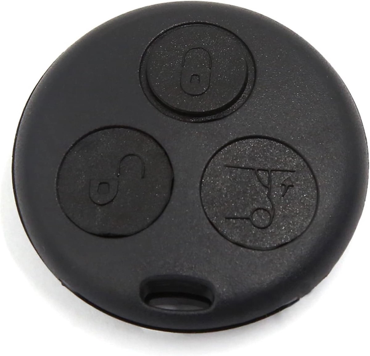 Auto Vervanging Afstandsbediening Sleutelhanger Shell Case 3 Key Button Zwart