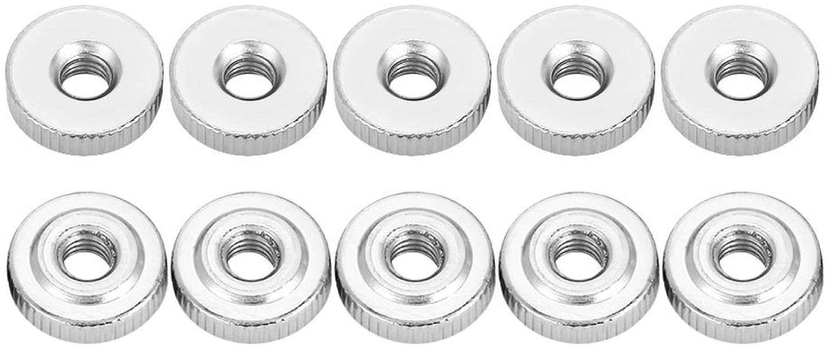 GB807 Kartelmoer, Koolstofstaal, M3 M4 M5 M6 M8 M10, Rond