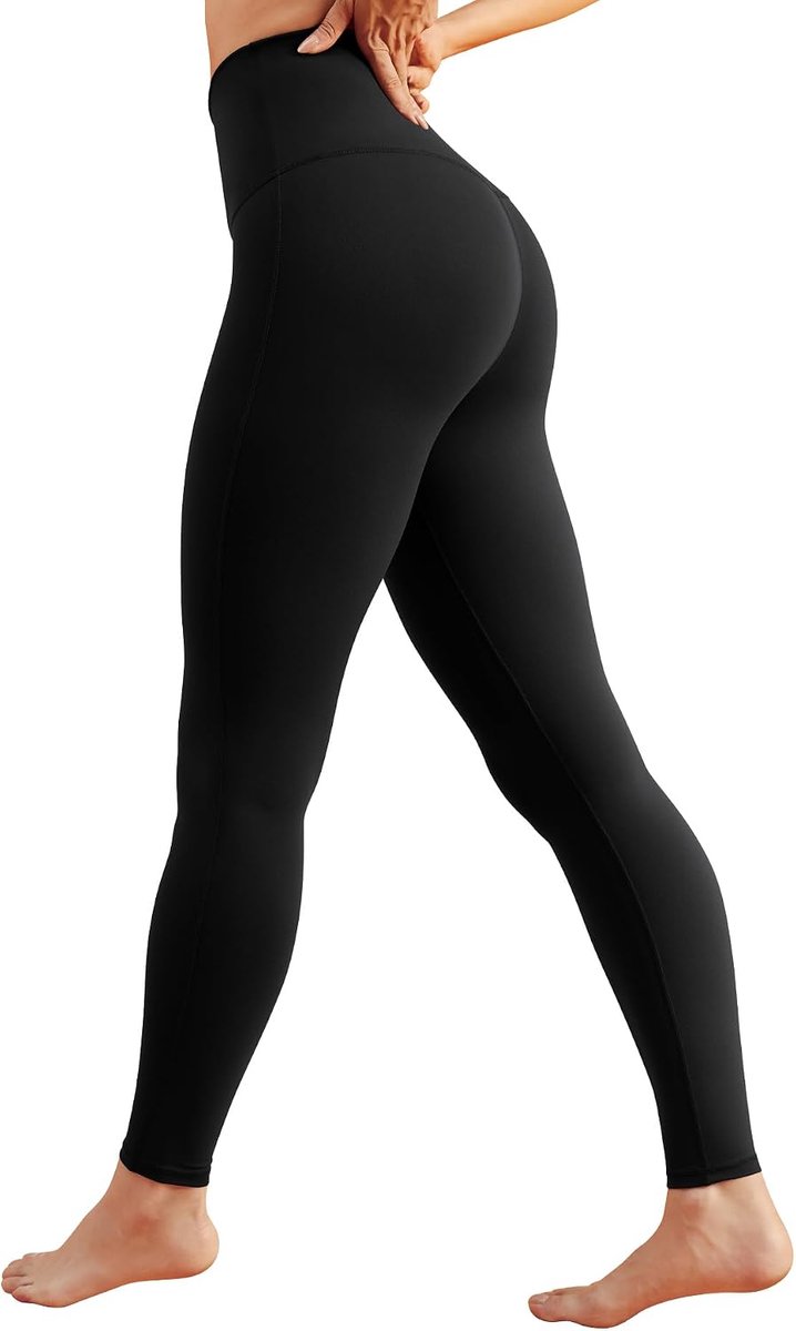 Yogabroek yogalegging voor dames met hoge taille en trainingstights met zak voor hardloopfitness