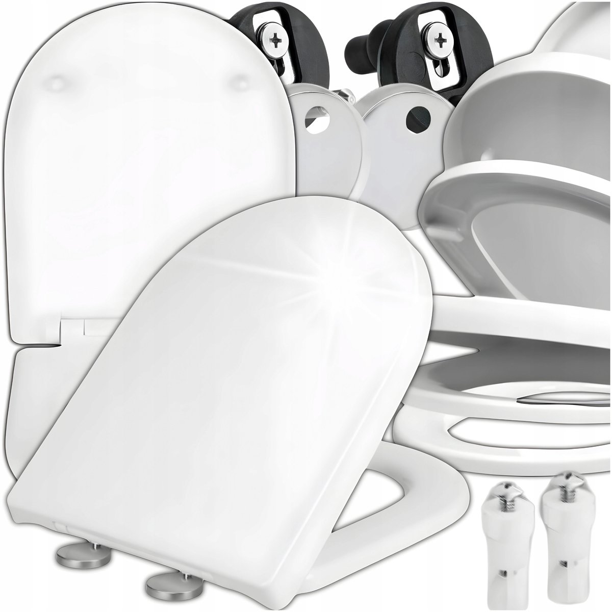 Universele Soft-Close Toiletbril - Duurzaam en comfortabel