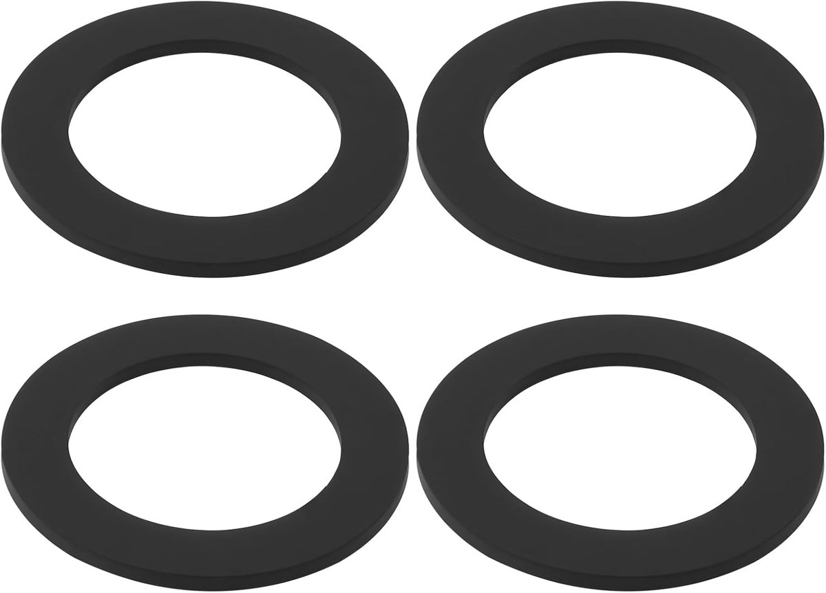 4 stks Brandstof Tank Cap Pakking 38x55x2.5mm voor 40mm Cap Compatibel met Suzuki Classic Vintage Motorfietsen