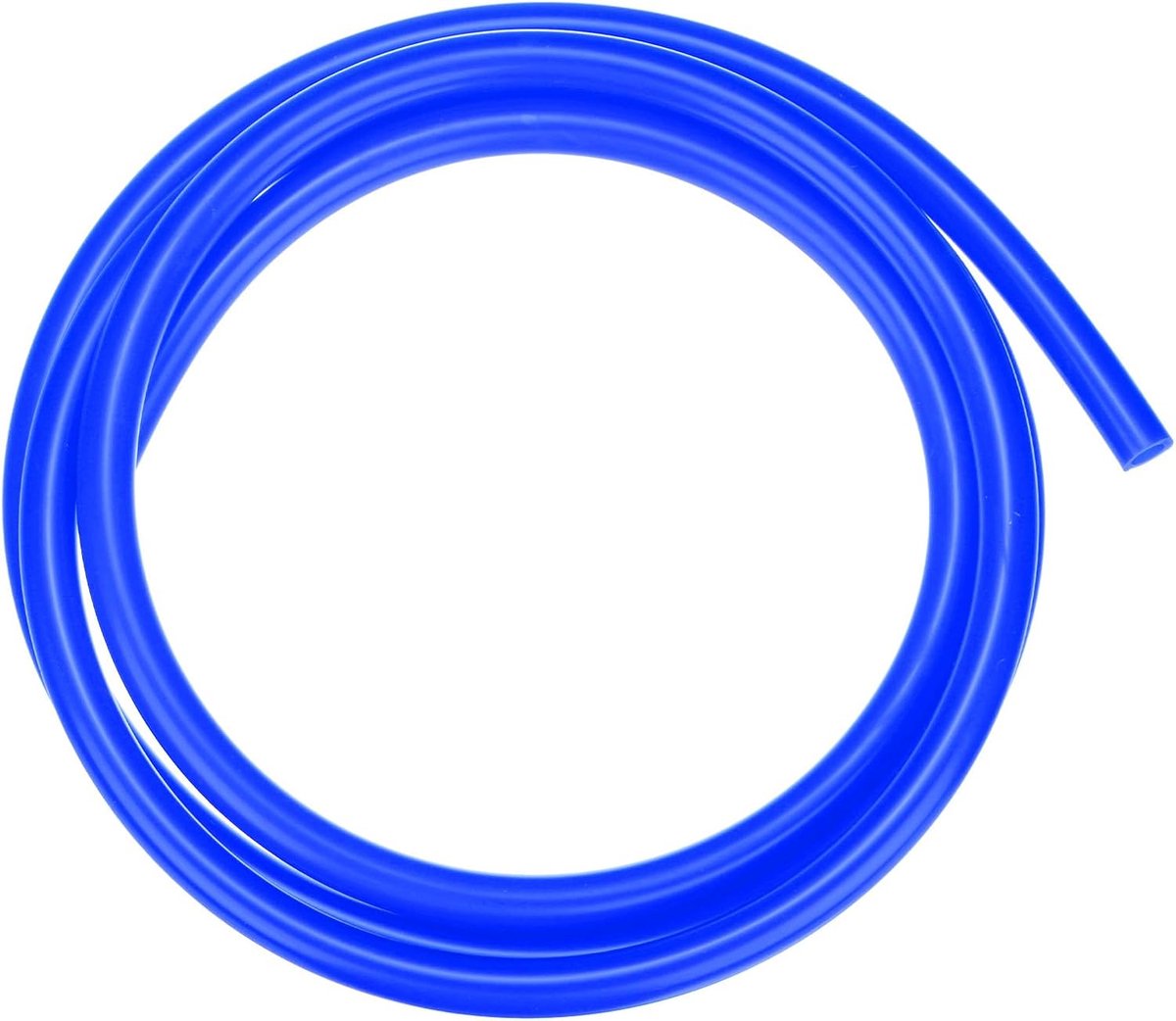 Siliconen buis, 5/16" (8 mm) ID x 15/32" (12 mm) OD siliconenrubber vacuümbuis, 7ft (2 M) hoge temperatuur waterluchtslangpijp voor pomp/vloeistofoverdracht, thuisbrouwen/wijnmaken [blauw]