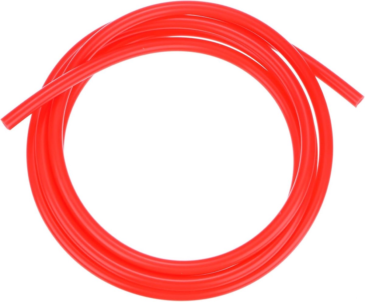 Siliconen slang, 5/32" (4 mm) ID x 5/16" (8 mm) OD siliconen rubberen vacuümbuis, 7ft (2 M) hoge temperatuur waterluchtslangpijp voor pomp/vloeistofoverdracht, thuisbrouwen/wijnmaken