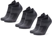 DANISH ENDURANCE Lage Hardloopsokken - Ademend & Blarenvrije Sportsokken - Unisex - 3 Paar - 43-47