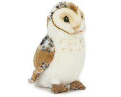 Semo Knuffel kerkuil - pluche uil - 20 cm - vogel knuffeldier