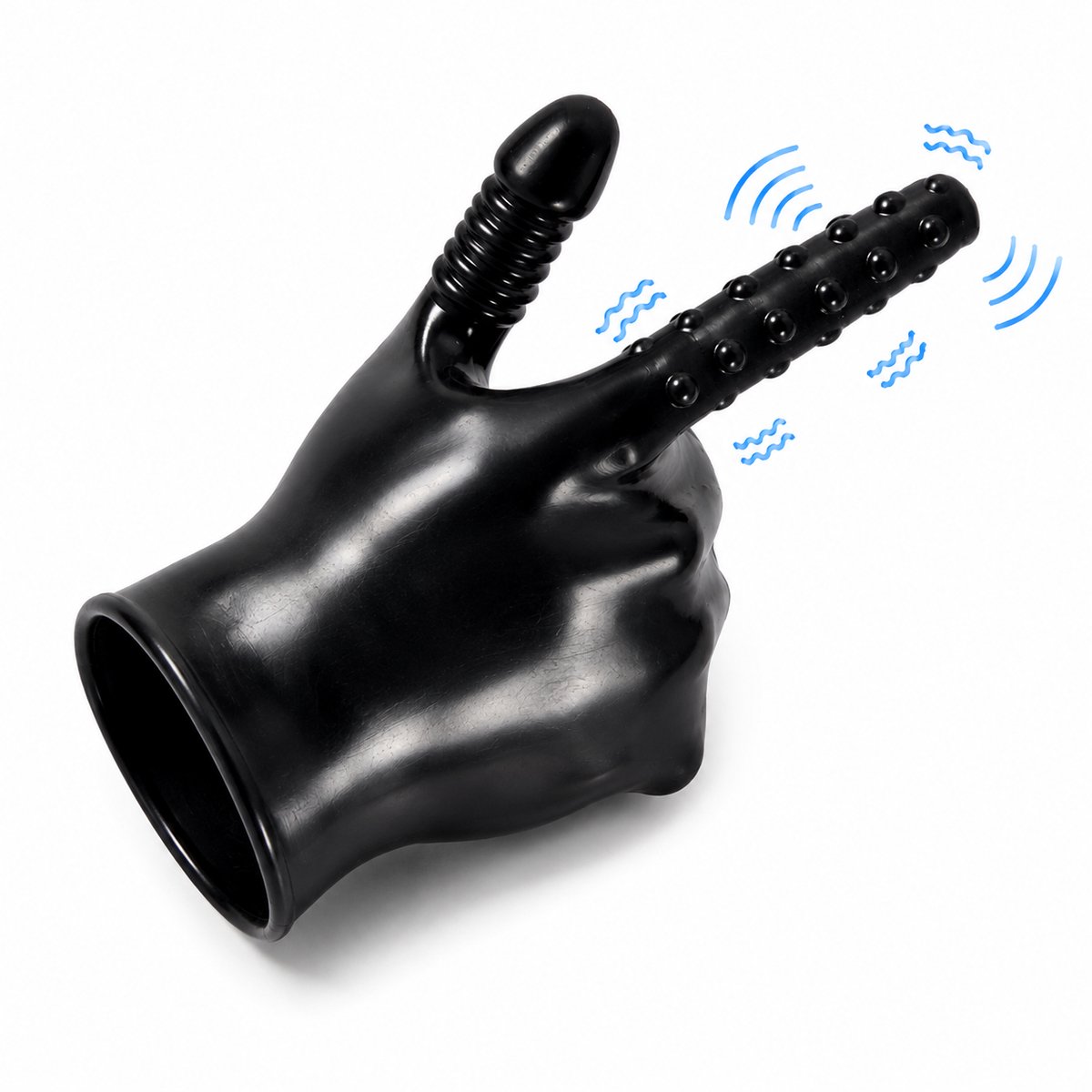 Handschoen met Vinger Vibrator - Trillend - Vingeren