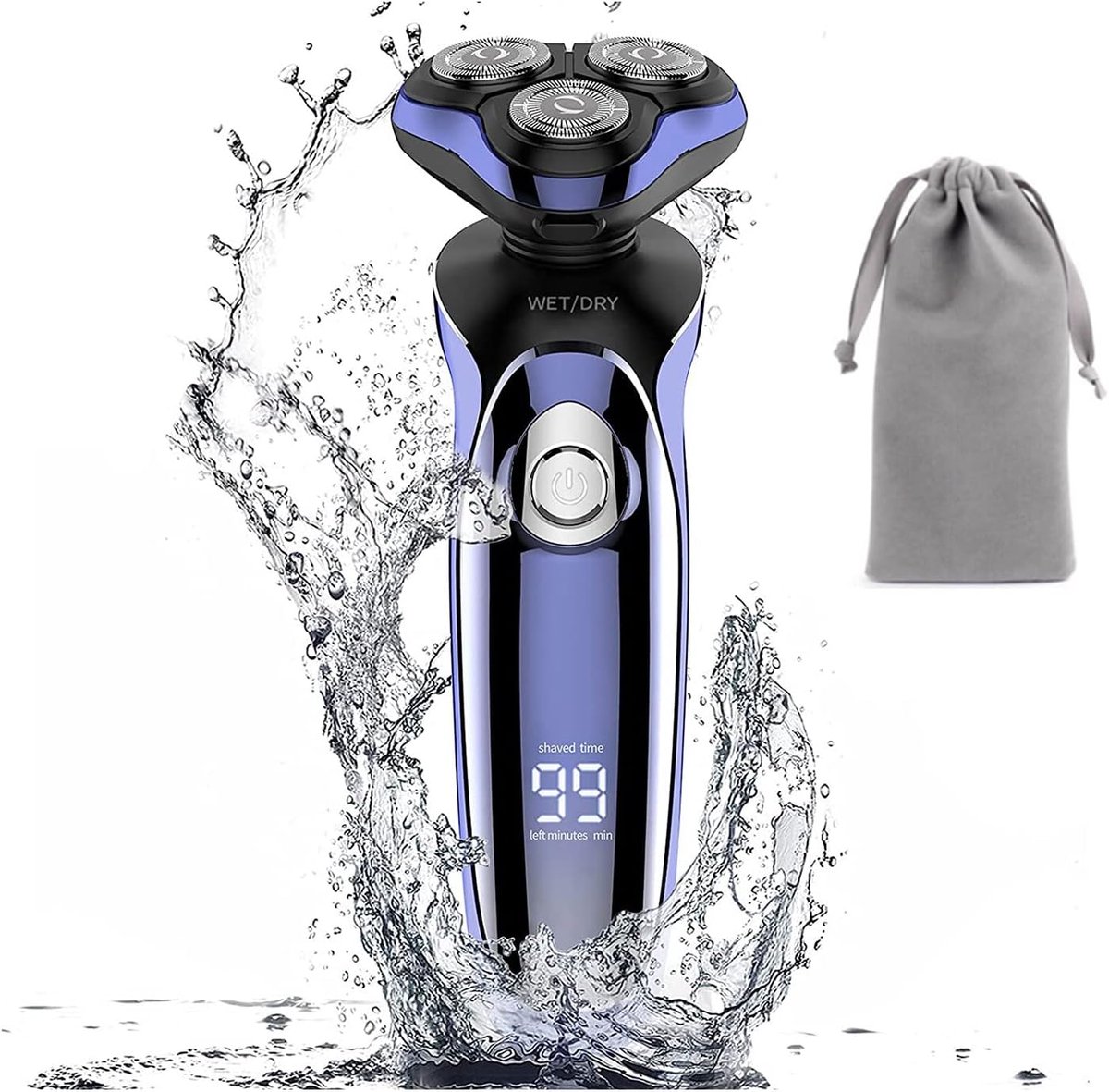 Elektrisch Scheerapparaat Heren - Precisietrimmer - IPX7 Waterdicht - Wet & Dry - Travel Lock - USB Oplaadbaar