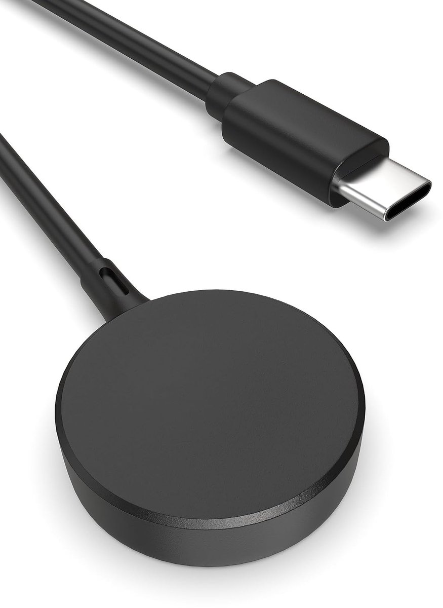 USB C oplaadkabel Compatibel met Samsung UHR-oplader Galaxy Watch 8,8 Classic,Ultra,7,6,6 Classic,5,5 Pro,4,3,Active 2,Active 1,Fe - 1 stuks 100 cm Type C magnetisch laadstation